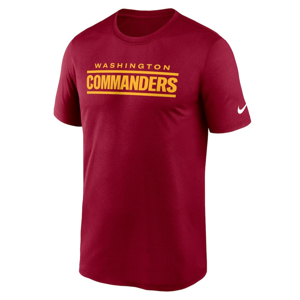 Primetime Legend Wordmark Performance T-Shirt - Washington Commanders