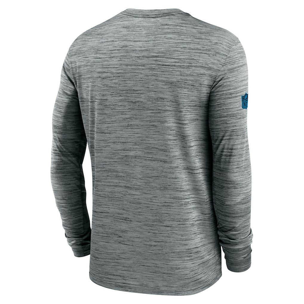 Sideline Velocity Dri-FIT Long Sleeve T-Shirt - Carolina Panthers