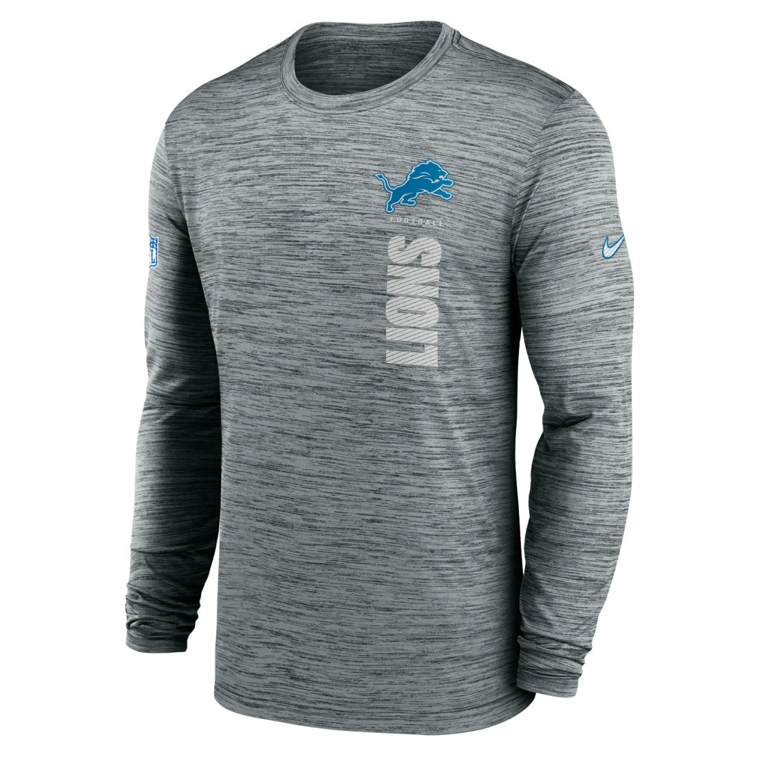 Sideline Velocity Dri-FIT Long Sleeve T-Shirt - Detroit Lions