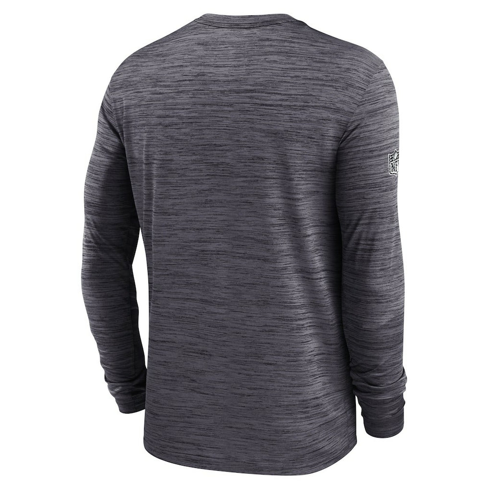 Sideline Velocity Dri-FIT Long Sleeve T-Shirt - Las Vegas Raiders