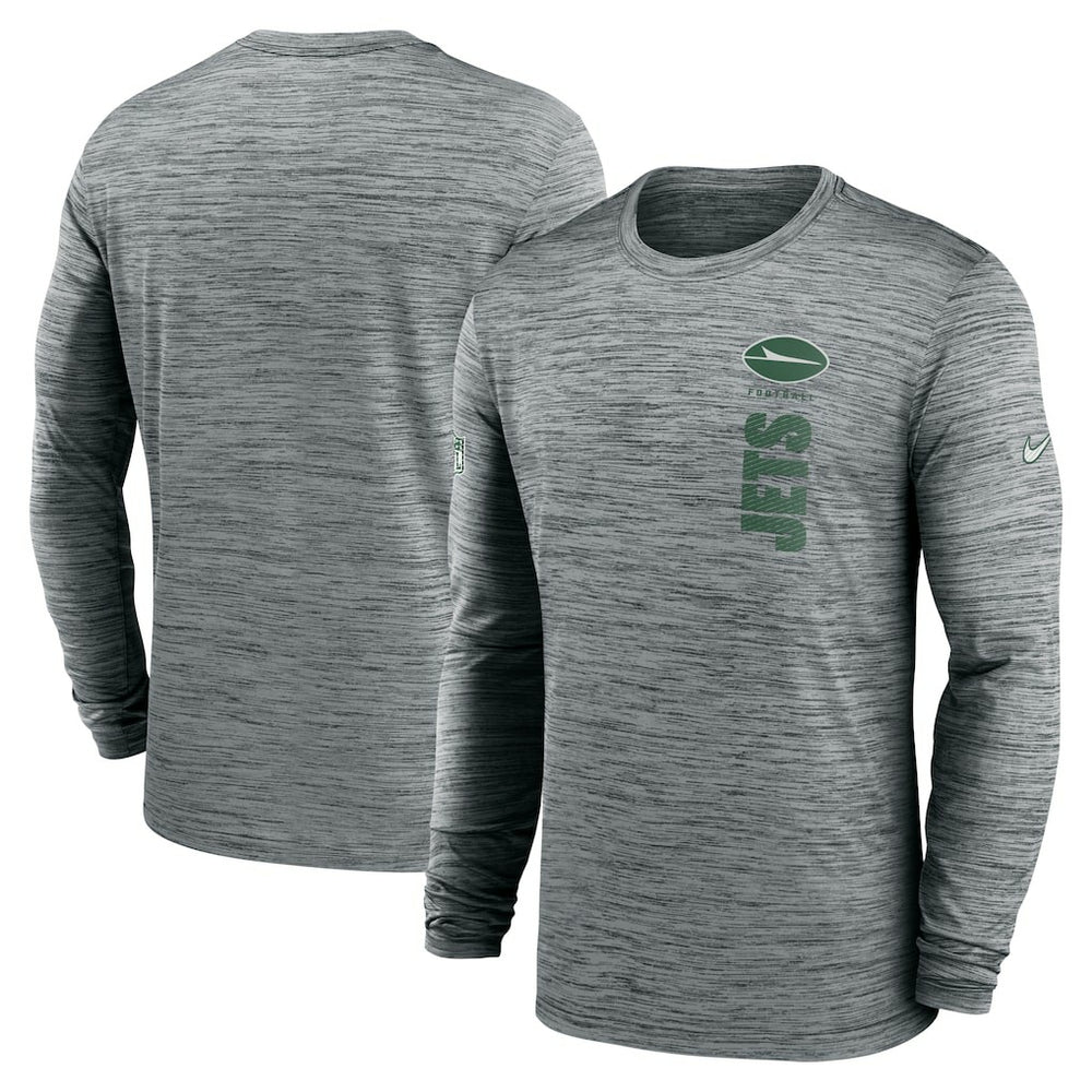 Sideline Velocity Dri-FIT Long Sleeve T-Shirt - New York Jets