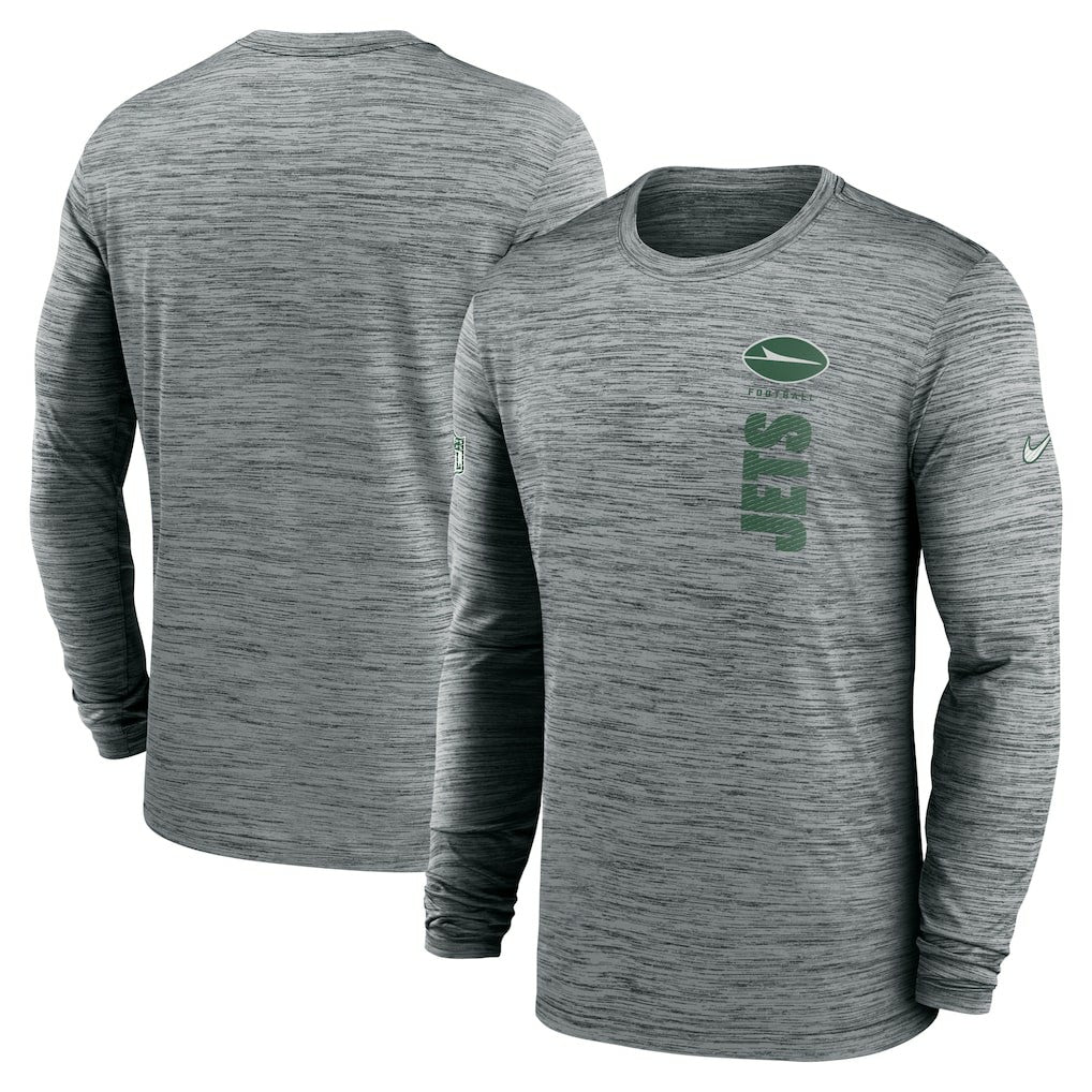 Sideline Velocity Dri-FIT Long Sleeve T-Shirt - New York Jets