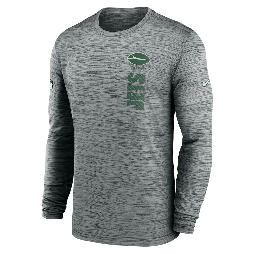 Sideline Velocity Dri-FIT Long Sleeve T-Shirt - New York Jets