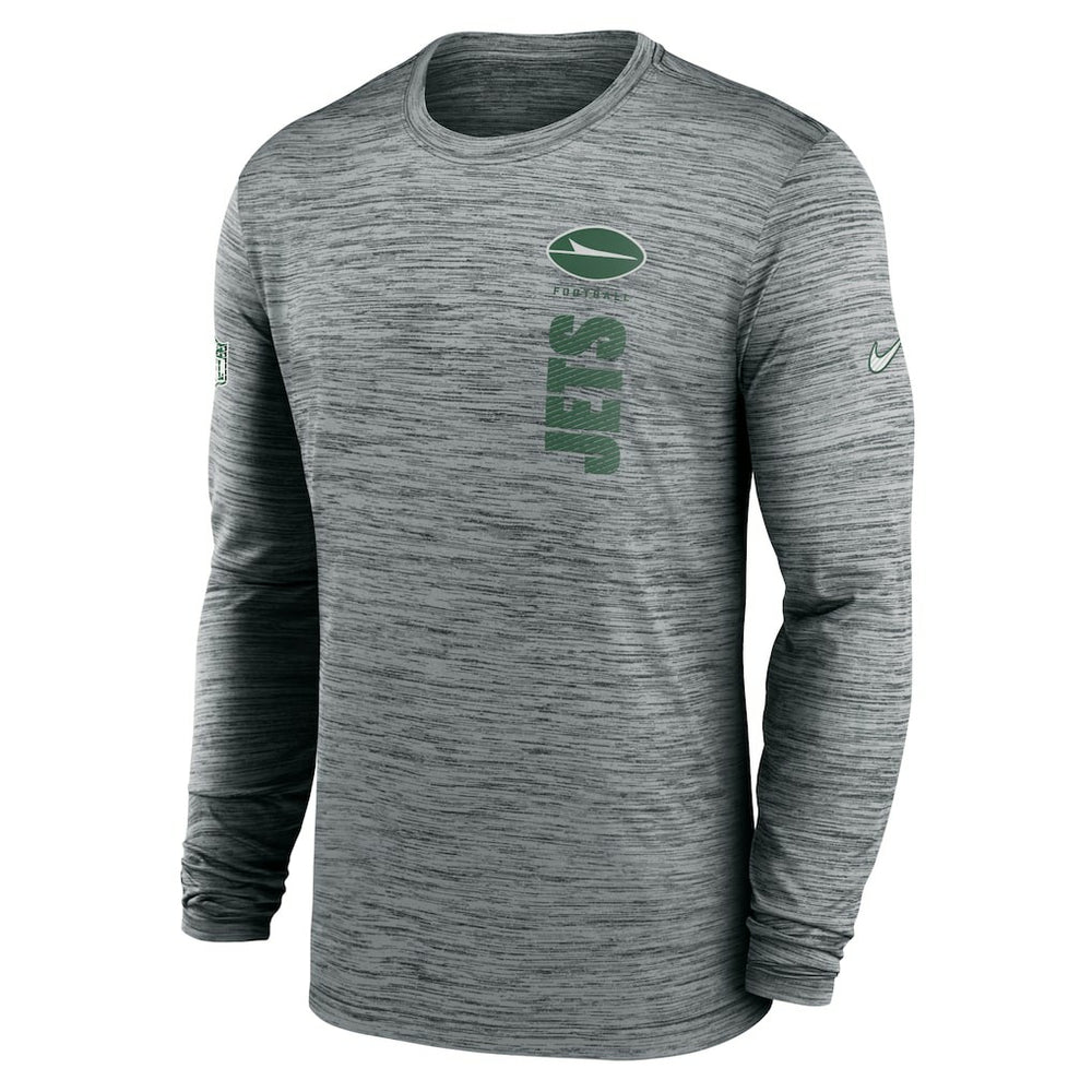 Sideline Velocity Dri-FIT Long Sleeve T-Shirt - New York Jets