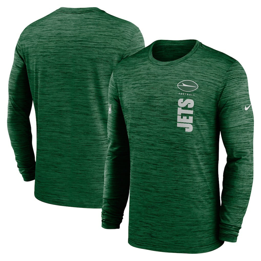 Sideline Velocity Dri-FIT Long Sleeve T-Shirt - New York Jets