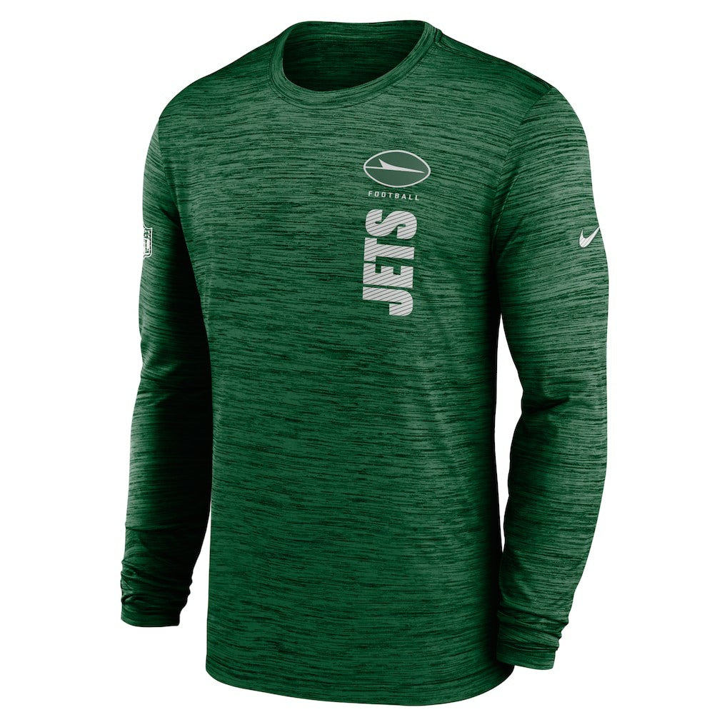 Sideline Velocity Dri-FIT Long Sleeve T-Shirt - New York Jets