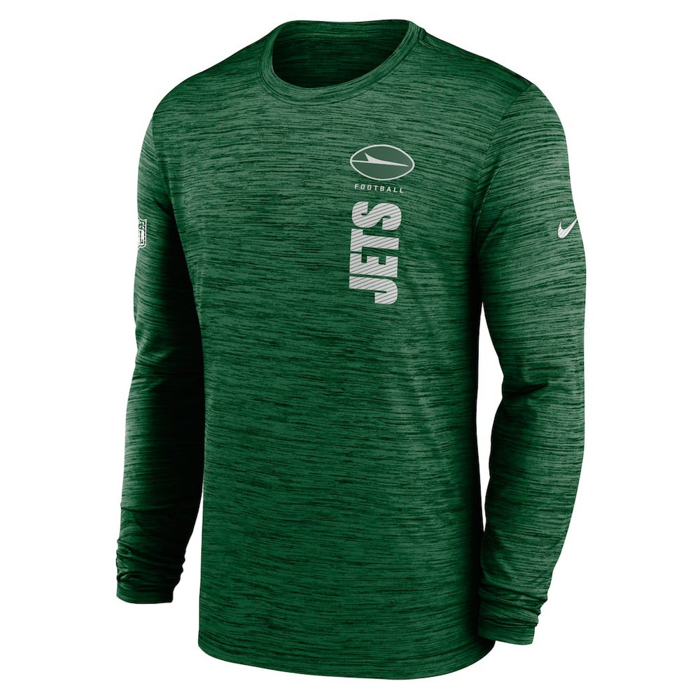 Sideline Velocity Dri-FIT Long Sleeve T-Shirt - New York Jets