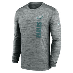 Sideline Velocity Dri-FIT Long Sleeve T-Shirt - Philadelphia Eagles