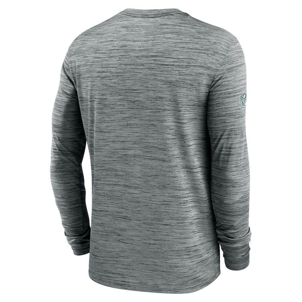Sideline Velocity Dri-FIT Long Sleeve T-Shirt - Philadelphia Eagles