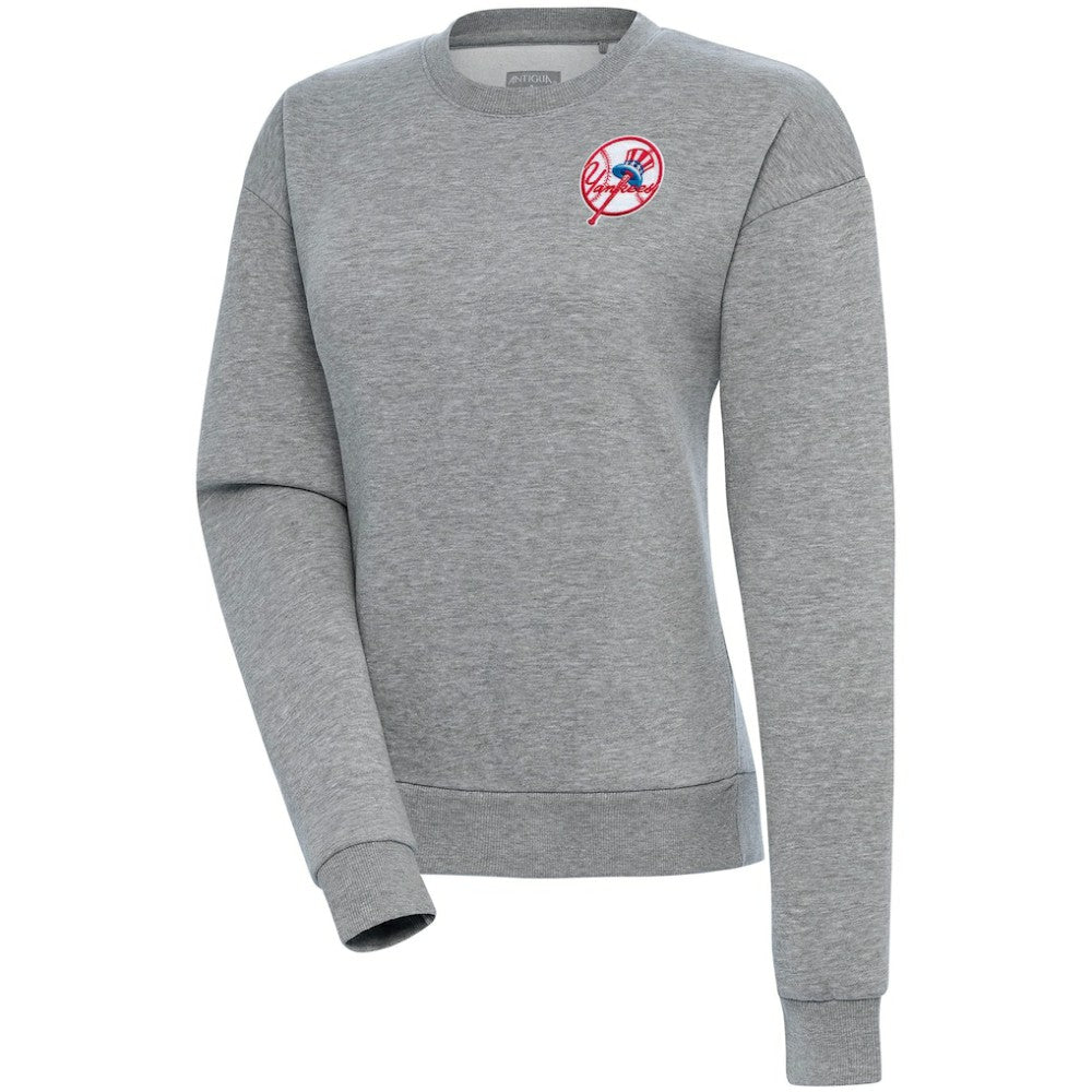 MLB New York Yankees Antigua Women's Cooperstown Victory Crewneck Pullover Sweatshirt