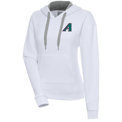 MLB Arizona Diamondbacks Antigua Women's Cooperstown Victory Pullover Hoodie