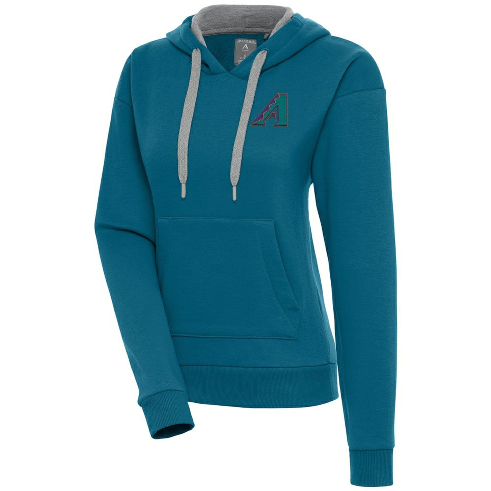 MLB Arizona Diamondbacks Antigua Women's Cooperstown Victory Pullover Hoodie