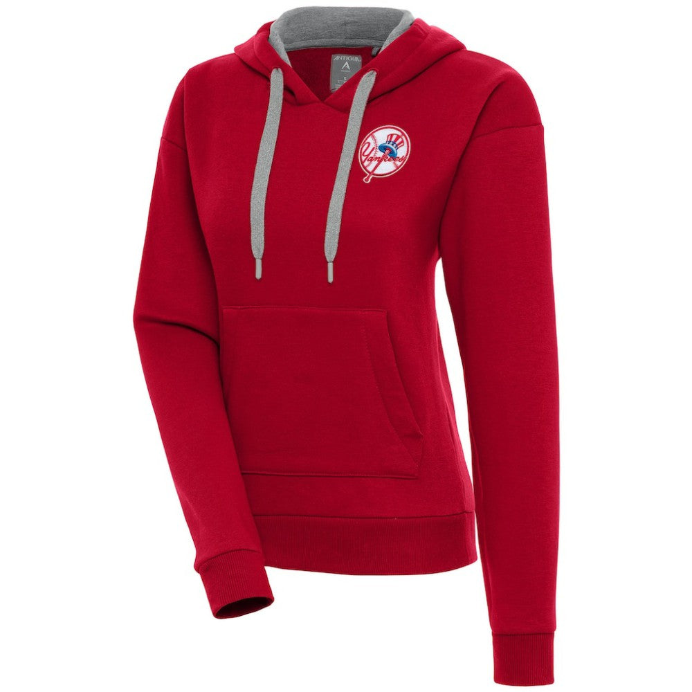 MLB New York Yankees Antigua Women's Cooperstown Victory Pullover Hoodie