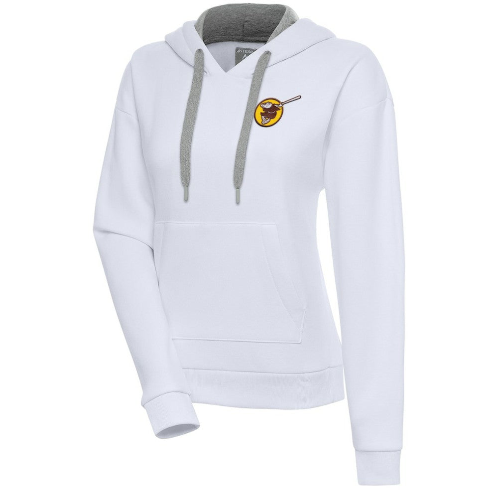 MLB San Diego Padres Antigua Women's Cooperstown Victory Pullover Hoodie