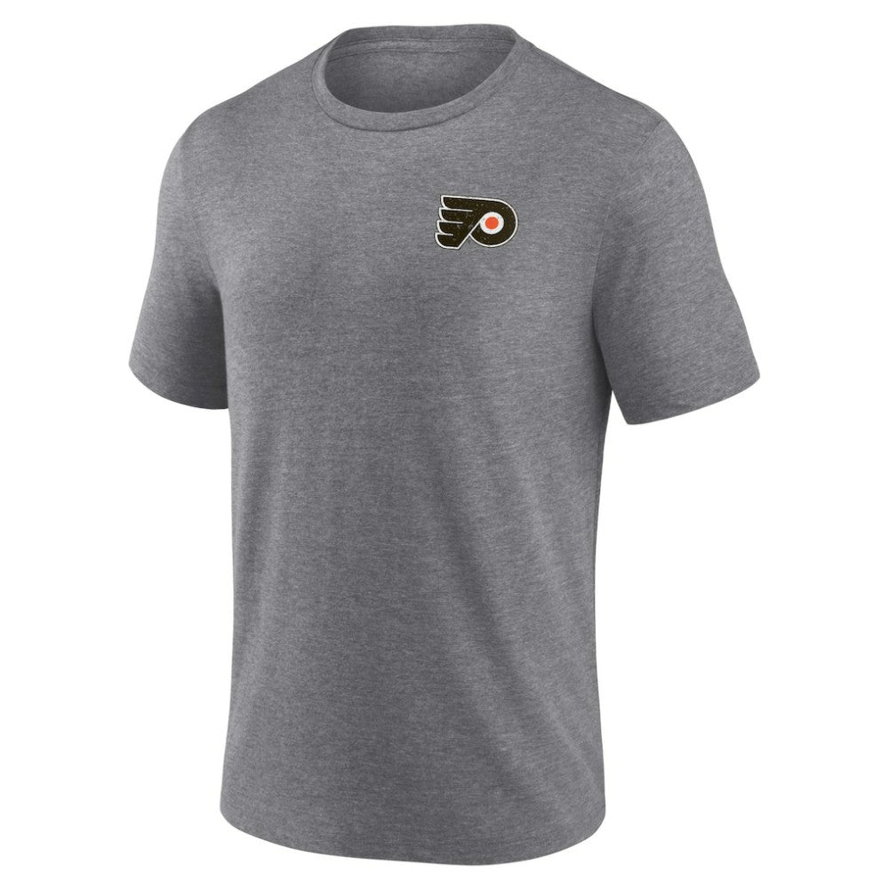 NHL Heather Gray Philadelphia Flyers Winger Tri-Blend T-Shirt