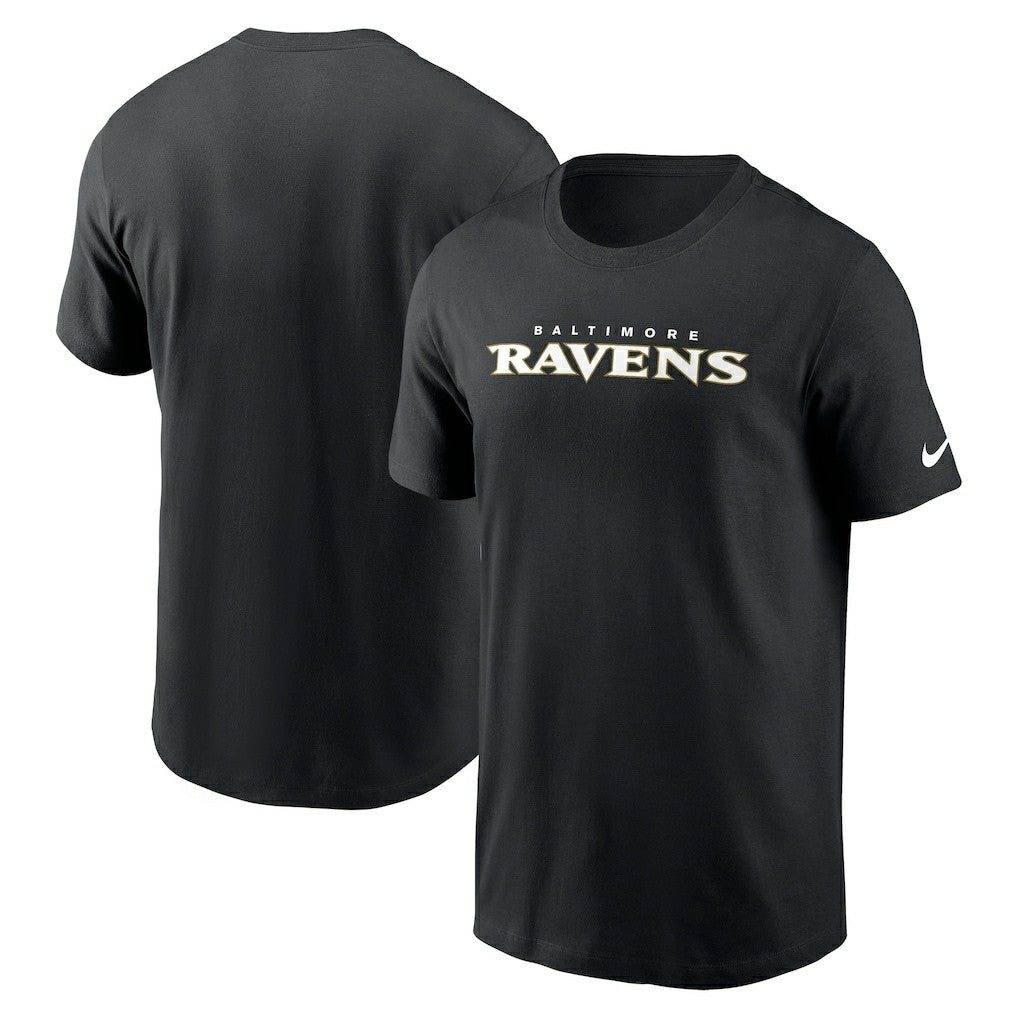 Primetime Wordmark Essential T-Shirt - Baltimore Ravens