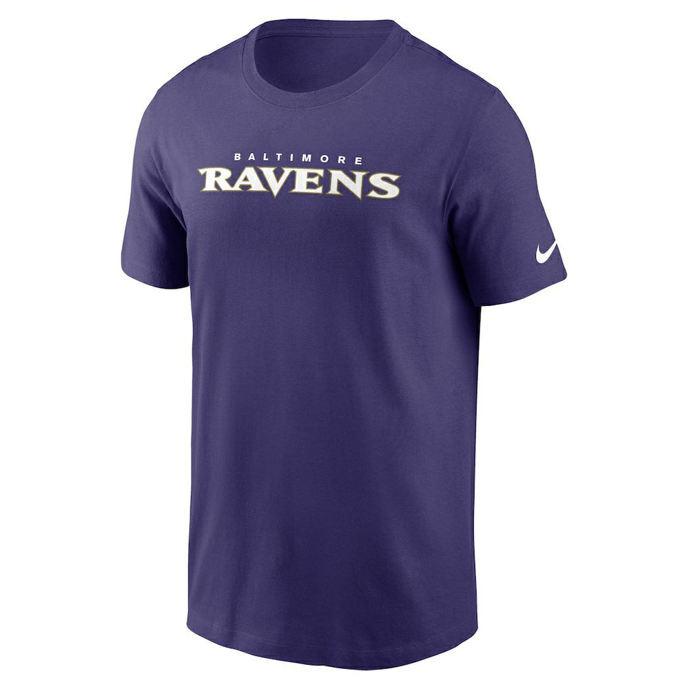 Primetime Wordmark Essential T-Shirt - Baltimore Ravens