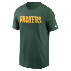 Primetime Wordmark Essential T-Shirt - Green Bay Packers