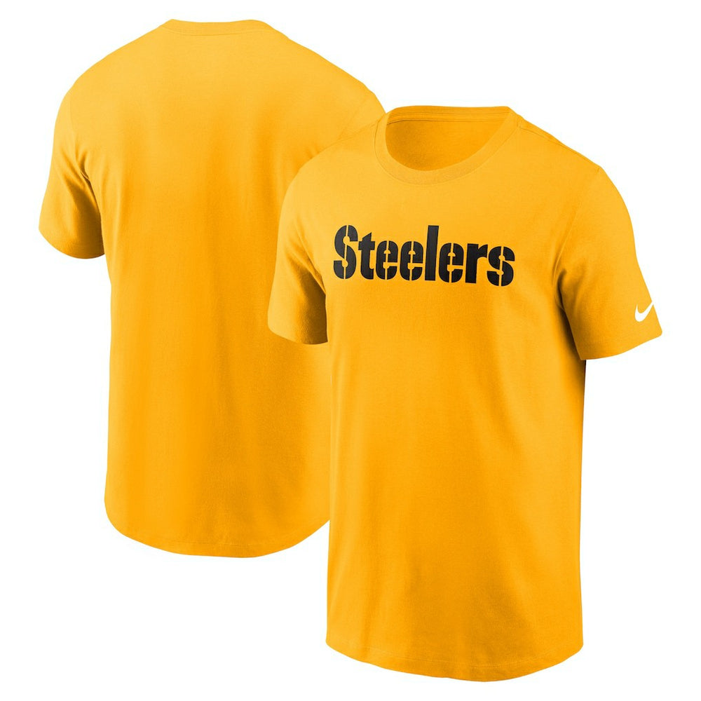 Primetime Wordmark Essential T-Shirt - Pittsburgh Steelers