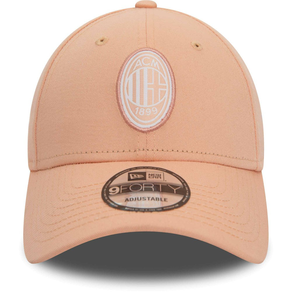AC Milan New Era Seasonal 9FORTY Adjustable Hat - New Era Pink