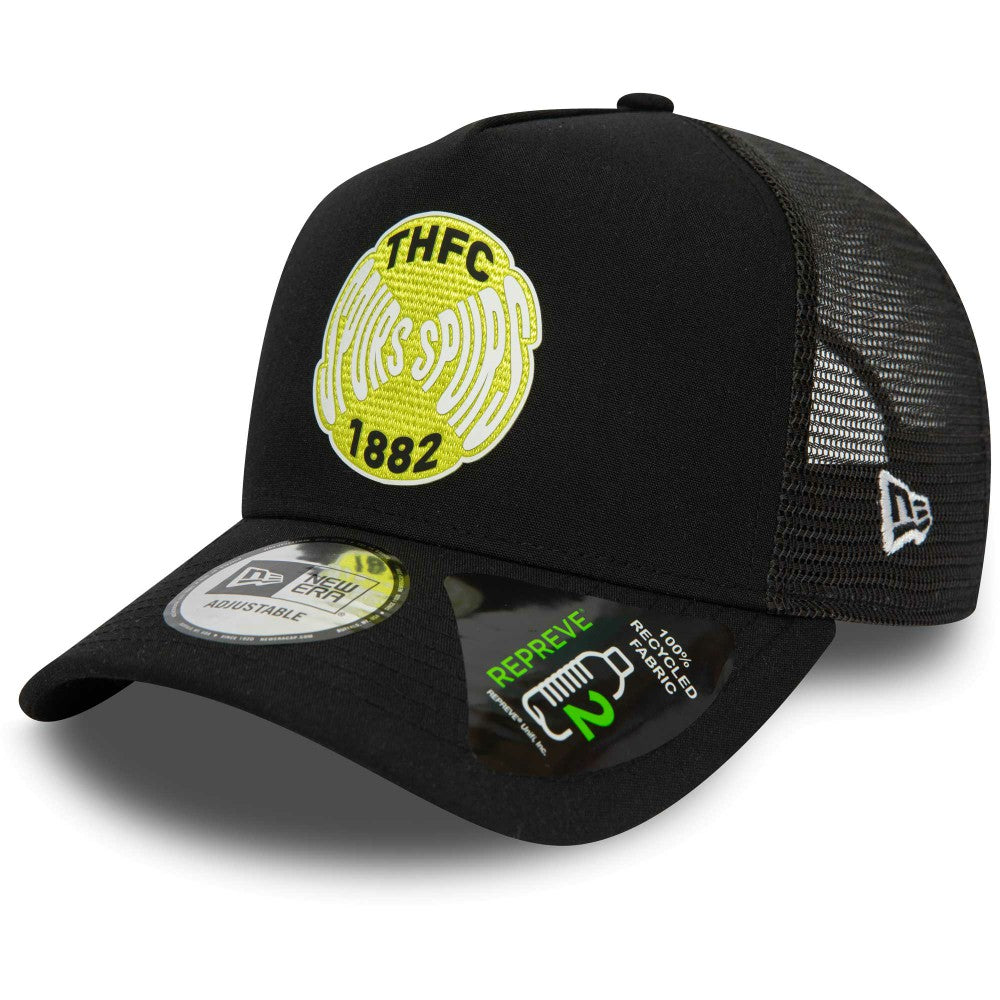 Tottenham Hotspur New Era Repreve E-Frame Adjustable Trucker Hat - New Era Black