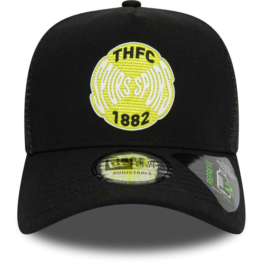 Tottenham Hotspur New Era Repreve E-Frame Adjustable Trucker Hat - New Era Black