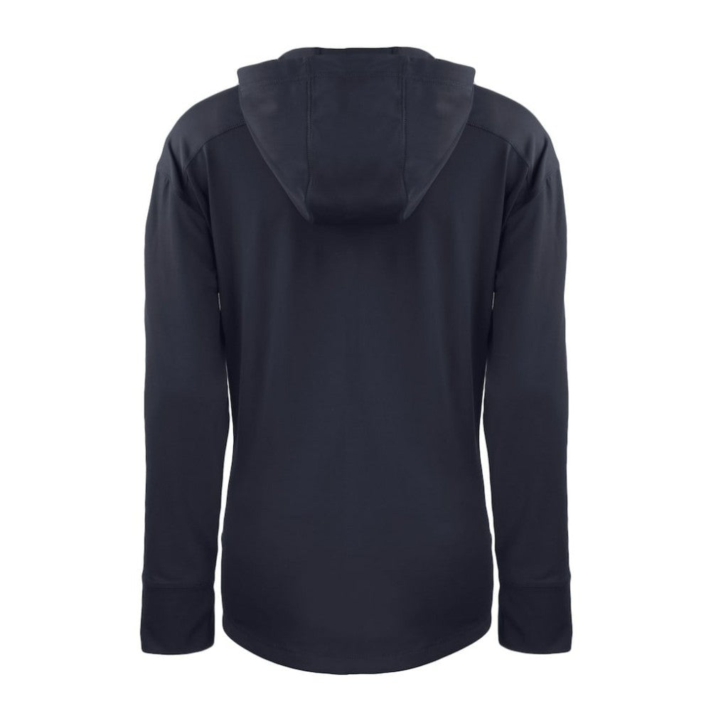 MLB Atlanta Braves Cutter & Buck Women's Daybreak Eco Recycled Half-Zip Hoodie
