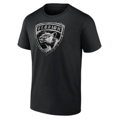 NHL Black Florida Panthers Iced Out T-Shirt