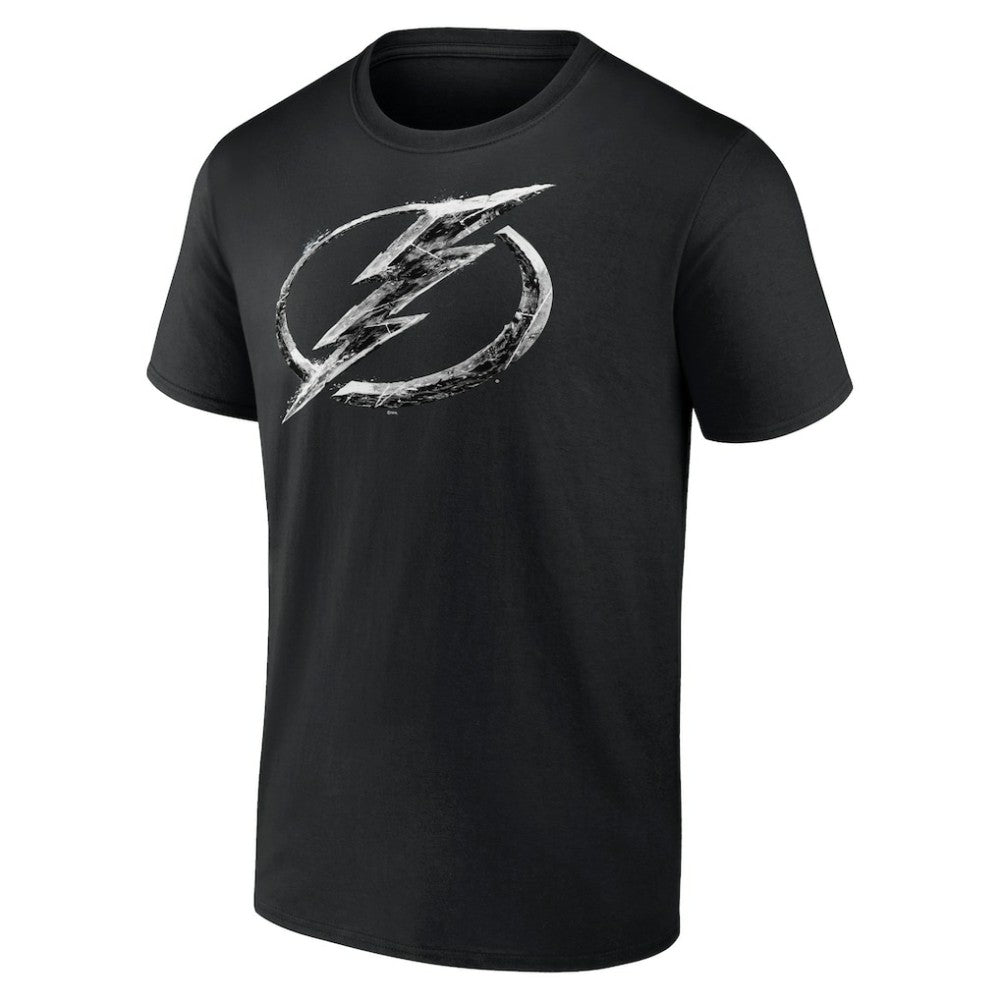 NHL Black Tampa Bay Lightning Iced Out T-Shirt