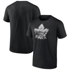 NHL Black Toronto Maple Leafs Iced Out T-Shirt