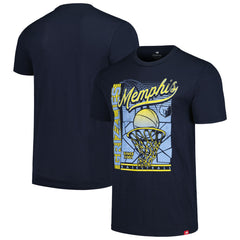 NBA Memphis Grizzlies Sportiqe Unisex Swish Super-Soft Comfy Tri-Blend T-Shirt
