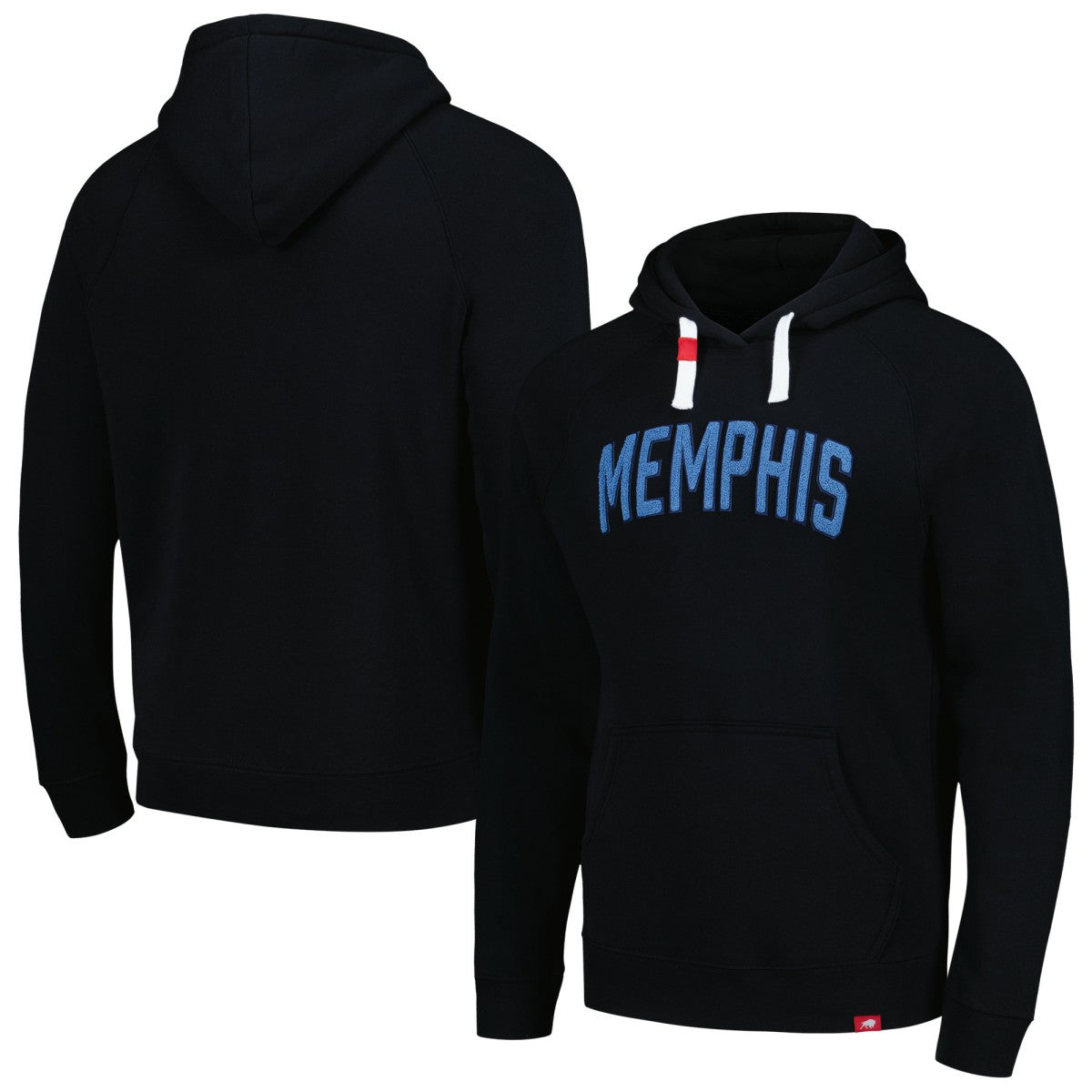 NBA Memphis Grizzlies Sportiqe Unisex Chenille Olsen Tri-Blend Pullover Hoodie