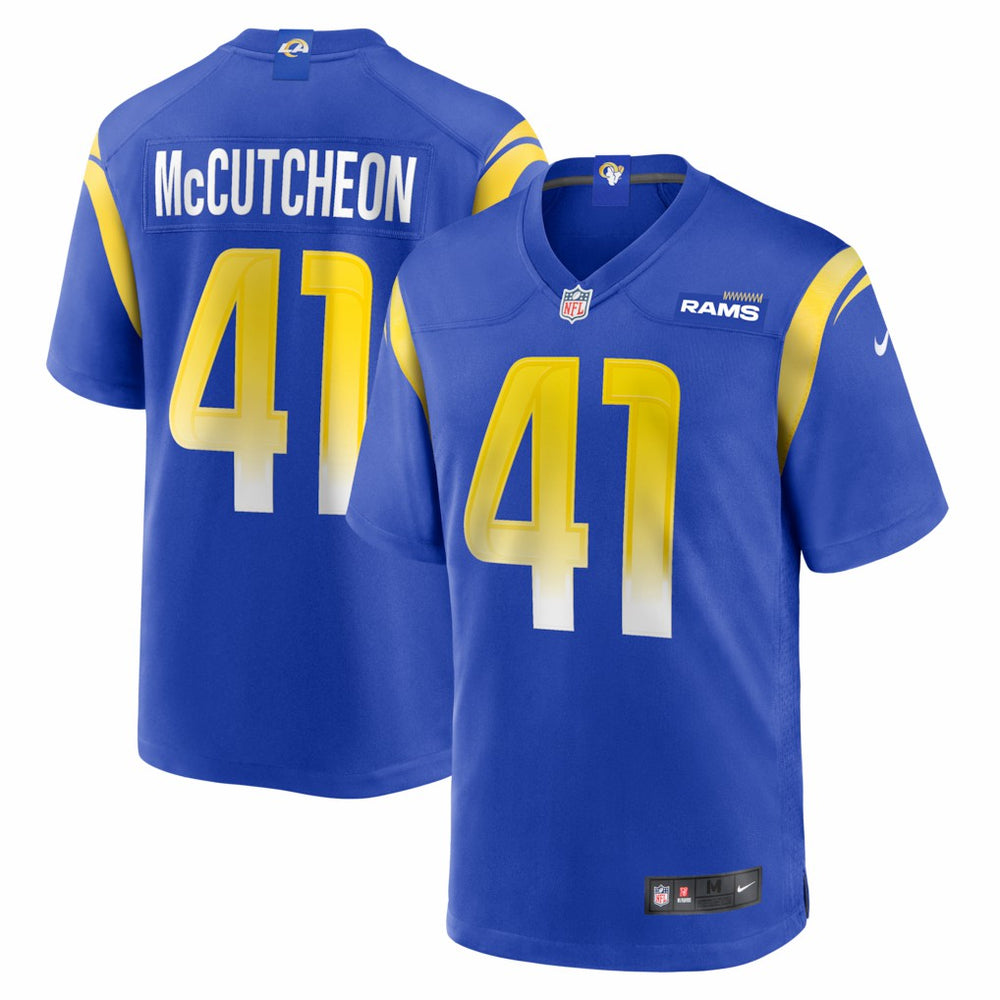Cameron McCutcheon  Game Jersey - Los Angeles Rams