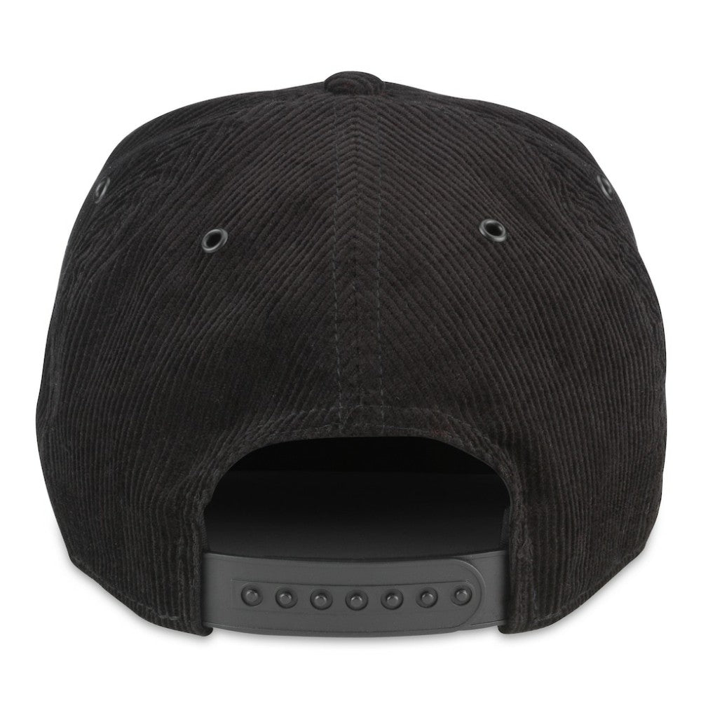 NHL Black Los Angeles Kings American Needle Corduroy Chain Stitch Adjustable Hat
