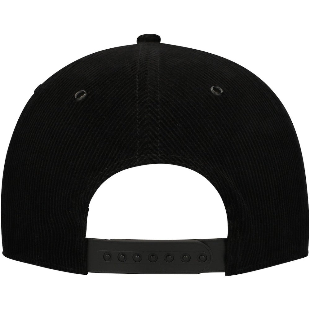 NHL Black Pittsburgh Penguins American Needle Corduroy Chain Stitch Adjustable Hat