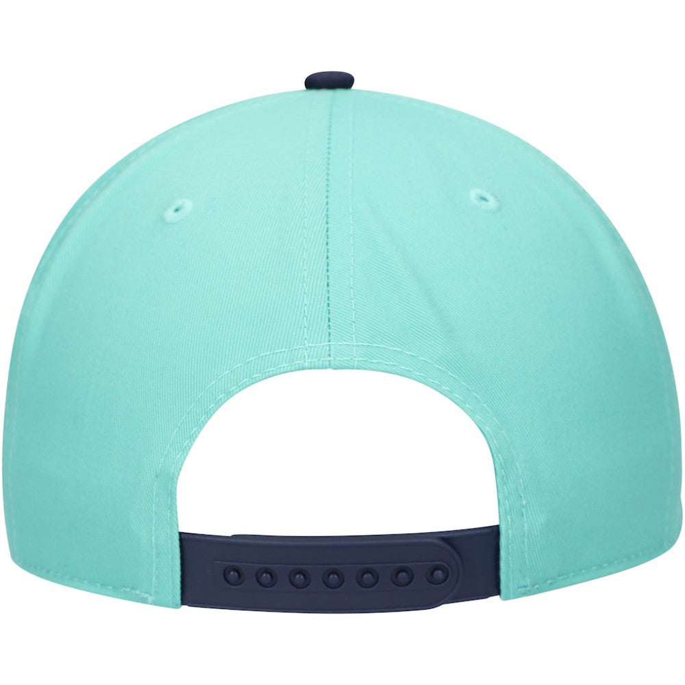 NHL Light Blue/Deep Sea Blue Seattle Kraken American Needle Roscoe Washed Twill Adjustable Hat