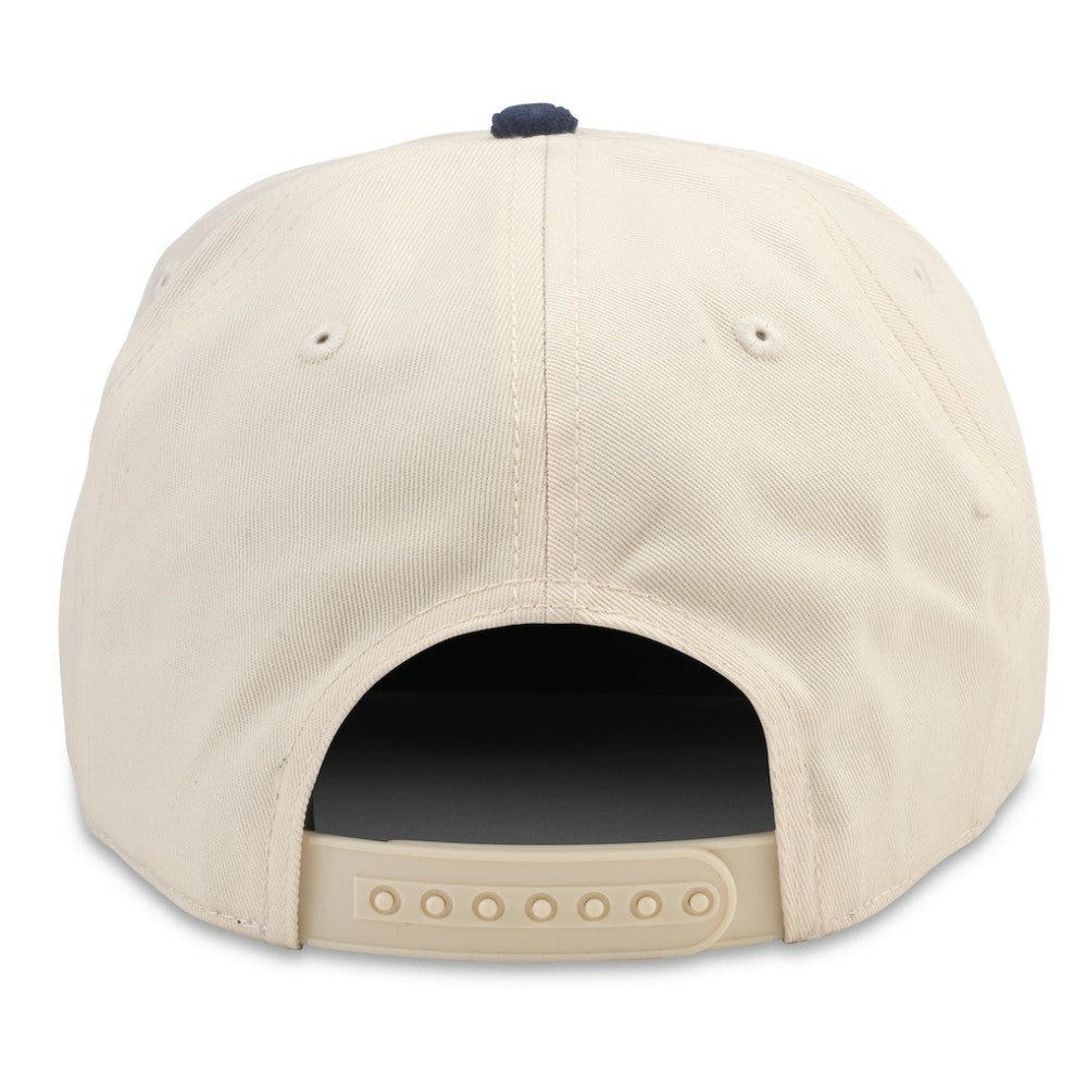 NHL White/Deep Sea Blue Seattle Kraken American Needle Burnett Adjustable Hat