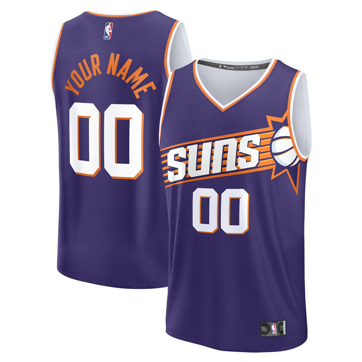 NBA Phoenix Suns Youth Fast Break Custom Replica Jersey