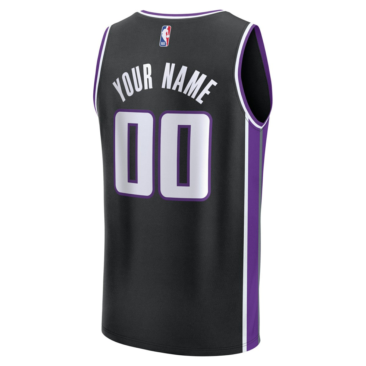 NBA Sacramento Kings Youth Fast Break Custom Replica Jersey
