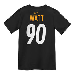 T.J. Watt  Preschool Player Name & Number T-Shirt - Pittsburgh Steelers