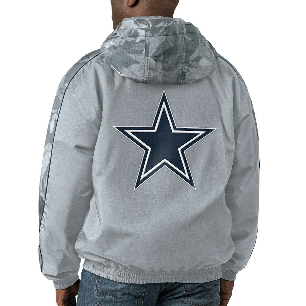Starter Throwback Thursday Night Lights Hoodie Full-Zip Jacket - Dallas Cowboys