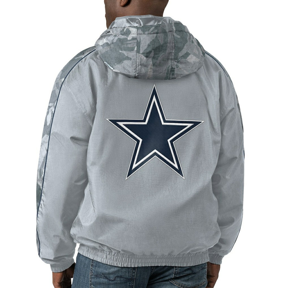 Starter Throwback Thursday Night Lights Hoodie Full-Zip Jacket - Dallas Cowboys