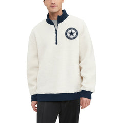 Tommy Hilfiger Jordan Sherpa Quarter-Zip Jacket - Dallas Cowboys
