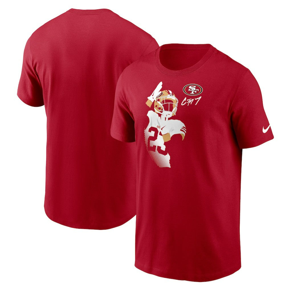Christian McCaffrey  Player Graphic T-Shirt - San Francisco 49ers