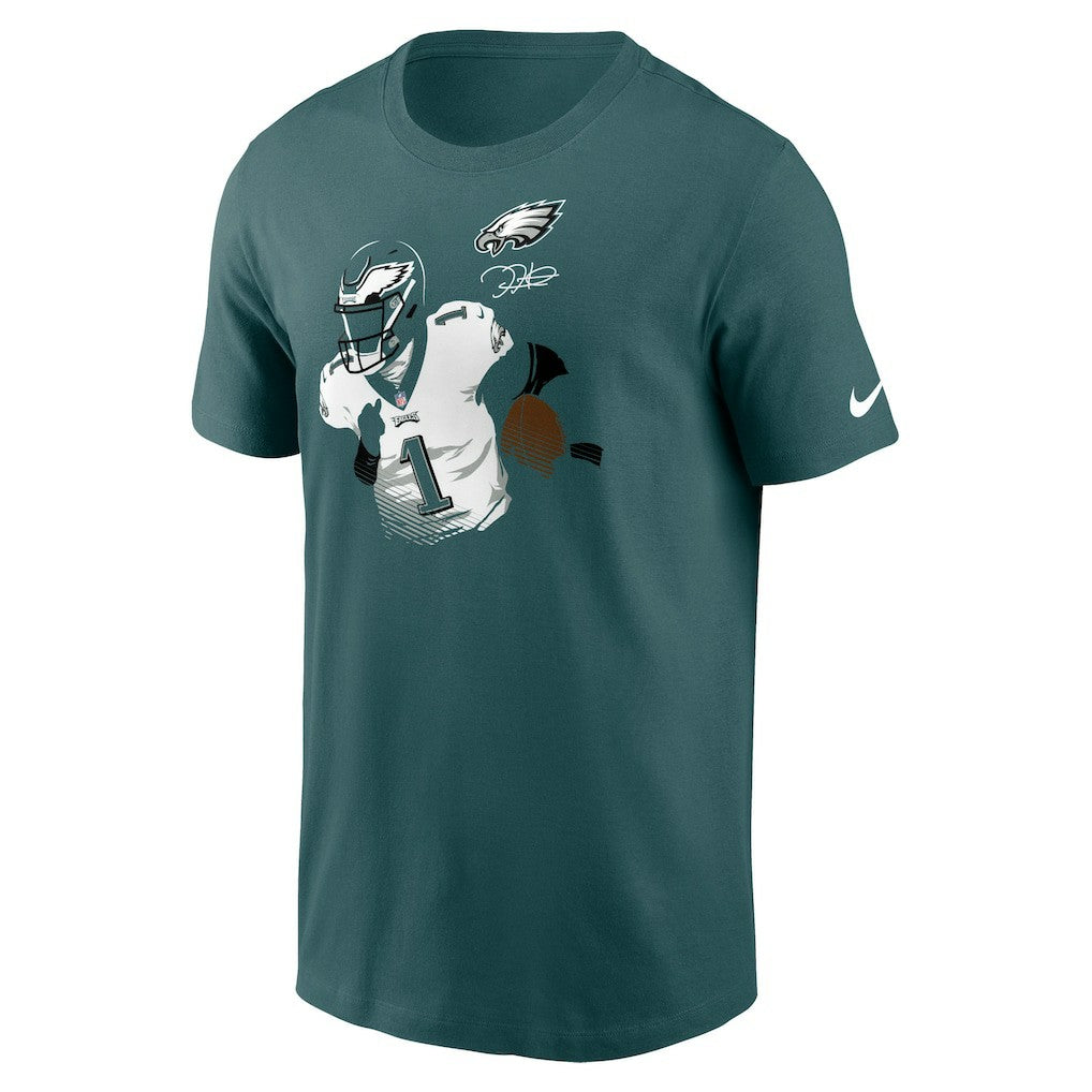 Jalen Hurts  Player Graphic T-Shirt - Philadelphia Eagles