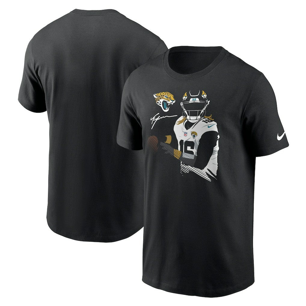 Trevor Lawrence  Player Graphic T-Shirt - Jacksonville Jaguars