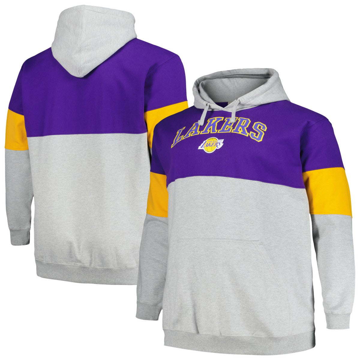 NBA Los Angeles Lakers Big & Tall Pullover Hoodie