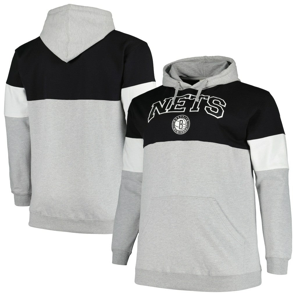 NBA Brooklyn Nets Big & Tall Pullover Hoodie