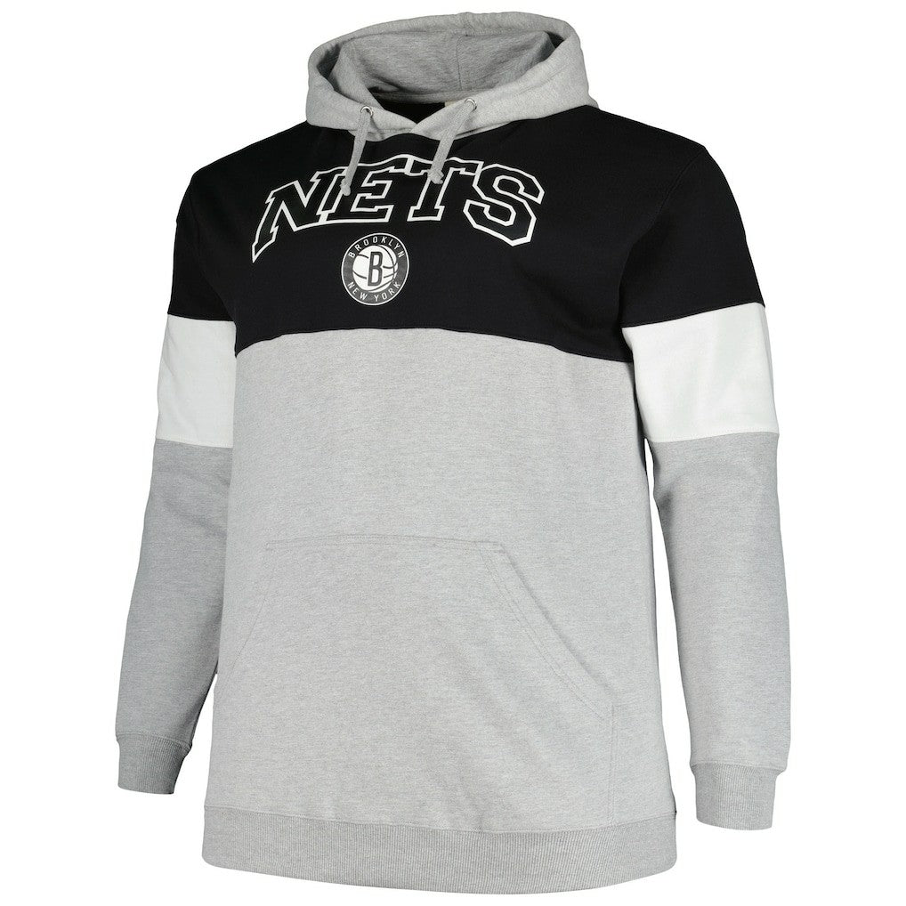 NBA Brooklyn Nets Big & Tall Pullover Hoodie