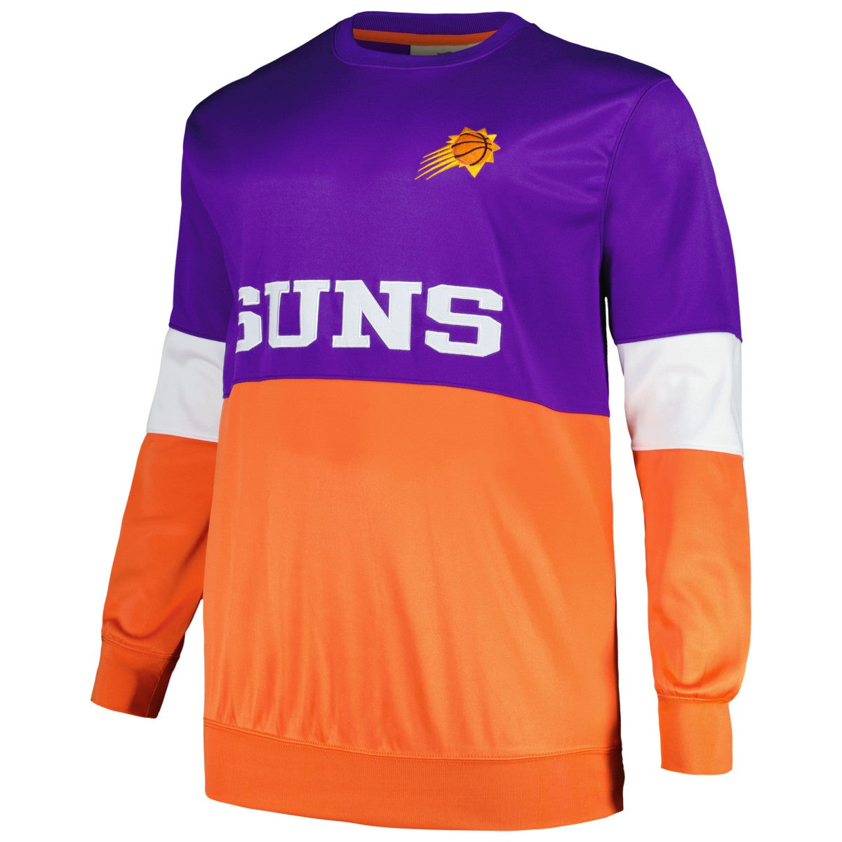 NBA Phoenix Suns Big & Tall Split Pullover Sweatshirt